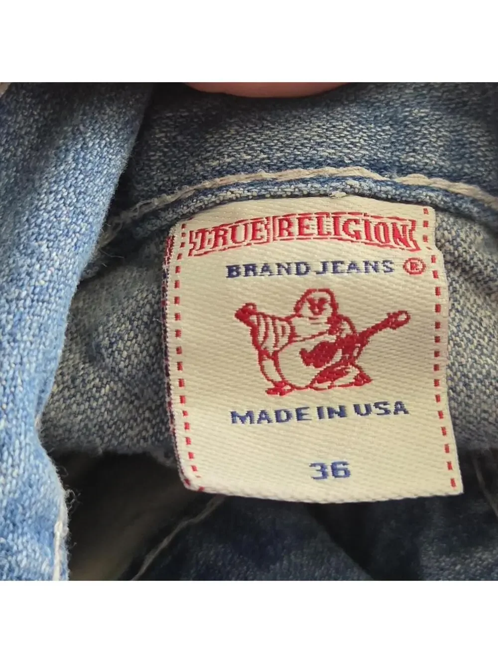 Vintage True Religion Ricky Super T Jeans - USA Flag Tag